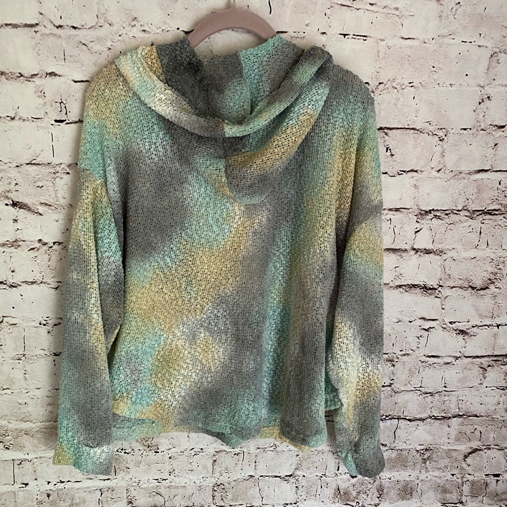 Vintage Havana popcorn tie-dye hoodie sweater - Picture 8 of 11